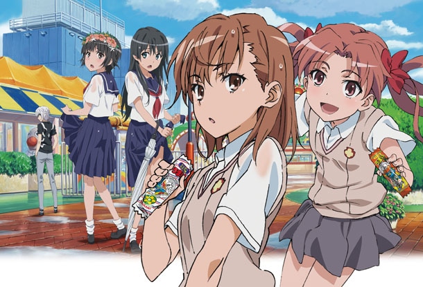 「ナムコ×とある科学の超電磁砲S キャンペーン」のビジュアル。(c)鎌池和馬/冬川基/アスキー・メディアワークス/PROJECT-RAILGUN S (c)やおきん