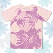 7月に発売されていた「美少女戦士セーラームーン フルプリントTシャツ face柄 シャーベットピンク」(C)Naoko Takeuchi(C)武内直子・PNP・東映アニメーション