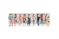 麦わらの一味をモチーフにしたメガネ、全9種。(c)尾田栄一郎/集英社・フジテレビ・東映アニメーション