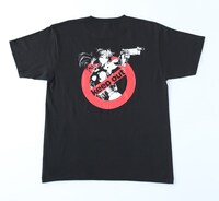 レヴィの射撃場立ち入り禁止を命じる「KEEP OUT レヴィ Tシャツ」のバック。