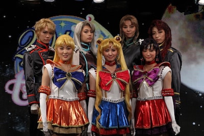 「美少女戦士セーラームーン -La Reconquista-」のキャストたち。