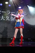 セーラームーン役の大久保聡美。