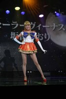 セーラーヴィーナス役の坂田しおり。