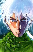 「火線上のハテルマ」のカット。 (c)せきやてつじ『火線上のハテルマ』/小学館 ビッグコミックスピリッツ連載中