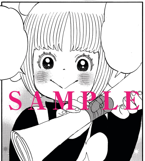 「ピノコトリビュート アッチョンブリケ！」より、金田一蓮十郎が描いたピノコ。