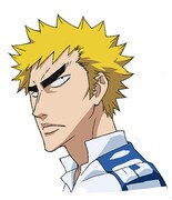 前野智昭演じる福富寿一の設定画。(c)渡辺航（週刊少年チャンピオン）／弱虫ペダル製作委員会