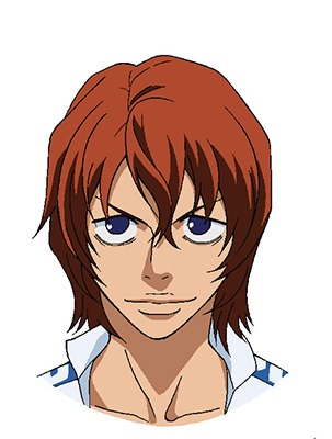 日野聡演じる新開隼人の設定画。(c)渡辺航（週刊少年チャンピオン）／弱虫ペダル製作委員会