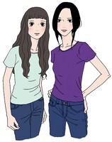 やまじえびねの読み切り「リラとシオン」予告カット