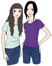 やまじえびねの読み切り「リラとシオン」予告カット