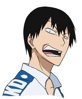 吉野裕行演じる荒北靖友の設定画。(c)渡辺航（週刊少年チャンピオン）／弱虫ペダル製作委員会