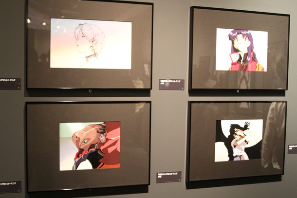 展示の模様。「エヴァンゲリオン展」松屋銀座(c)カラー