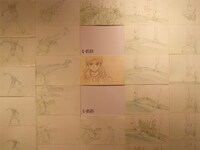 展示の模様。「エヴァンゲリオン展」松屋銀座(c)カラー