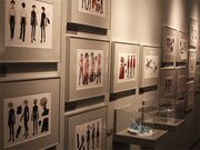 登場人物の色設定画。「エヴァンゲリオン展」松屋銀座(c)カラー