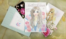 「西村しのぶイラスト集～デビュー30周年記念～」と付録。