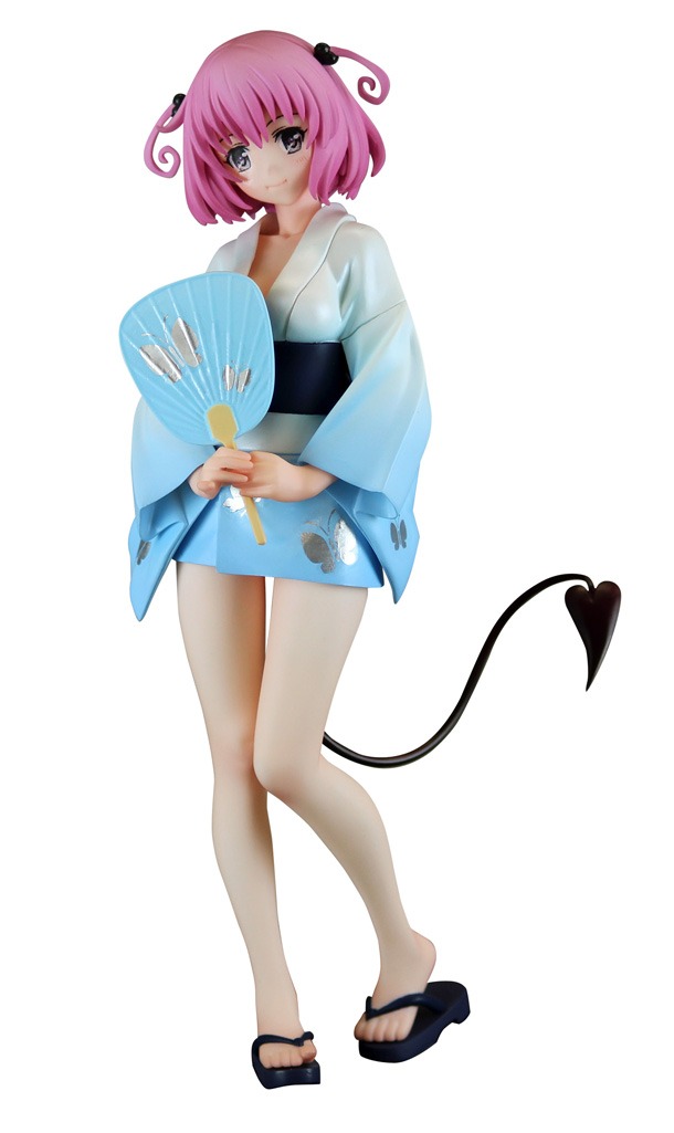ラストゲット賞「モモ 浴衣フィギュア～カラーチェンジver.～」(C)FURYU CORPORATION 2013. All Rights Reserved. (C)矢吹健太朗・長谷見沙貴／集英社・とらぶるダークネス製作委員会
