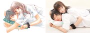 別冊フレンド5月号に掲載された「L▼DK」予告イラストを剛力&山崎が再現。