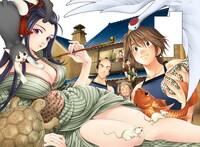 小林拓己「湯屋！～江戸風呂黄表紙～」カット