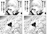 「ブレイクブレイド」の既刊と新装版（右）の比較画像。新装版には加筆修正が施されている。