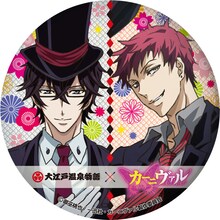 缶ミラー【平門＆朔】（500円） (c)御巫桃也/一迅社・カーニヴァル製作委員会