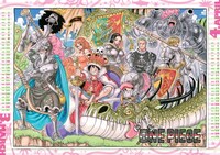 「ONE PIECE」壁掛け型カレンダー (c)尾田栄一郎／集英社