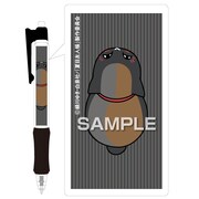 黒ニャンコボールペン、420円。