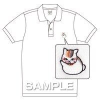 鹿の子ポロシャツ（白）、4095円。