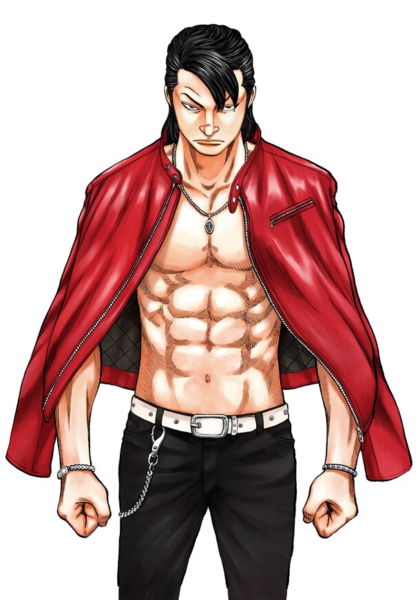 高橋ヒロシが描き下ろした「蔵持飛鳥」。