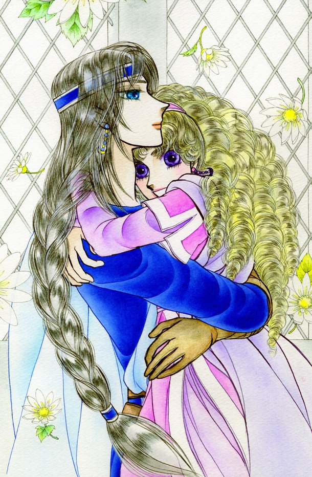 プリンセスGOLD9月号に掲載されている、中山星香「花冠の竜の国2nd」のカット。