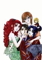 単行本最終4巻が発売された、吉川うたた「東のはて通り異聞」のカット。