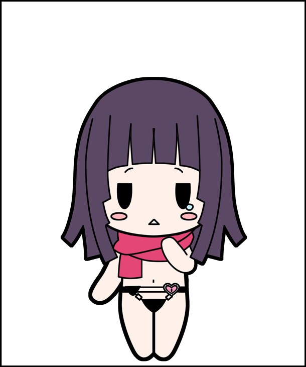 「最近、妹のようすがちょっとおかしいんだが。」6巻限定版に付属するストラップのイラスト。