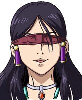 ミゲーラ。かつてシッダールタが愛した女性。盗賊ながら、弱き者を助けている。シッダールタと想いを通い合わせるようになるも、身分の違いを理由に捕らえられ、引き裂かれてしまった。その際、王子を二度と見れないように目を焼かれた。現在はタッタと暮らすが、そんな中で修行僧となったシッダールタと再会する。(c)2014「手塚治虫のブッダ2」 製作委員会