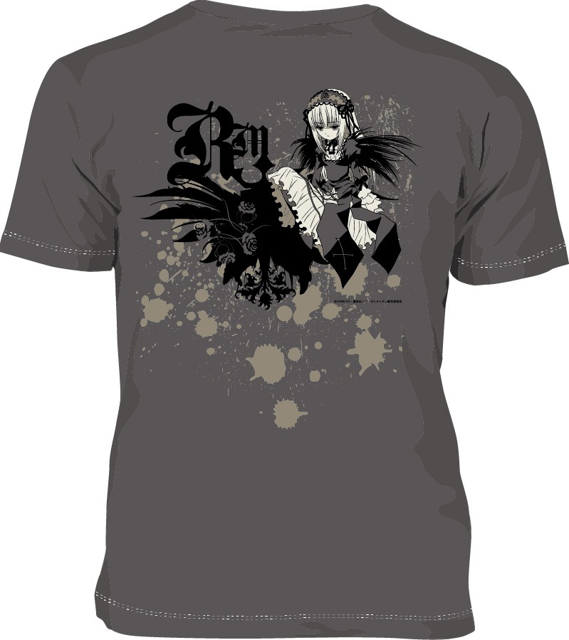 ローゼンメイデン［水銀燈］Tシャツ裏 (c)PEACH-PIT・集英社／ローゼンメイデン製作委員会
