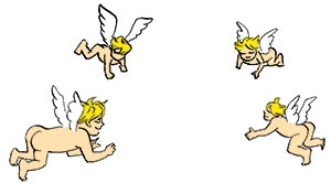 「奇跡」を集めることでもらえるスタンプの一例。(c)Nakamura Hikaru / Kodansha Ltd. / Asobism,co.ltd.