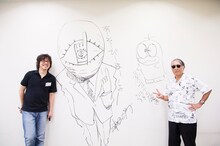 左から、浦沢直樹、藤子不二雄(A)。 (c)小学館