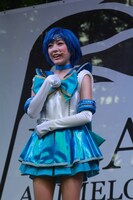 セーラーマーキュリー役の松浦雅。