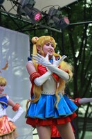 セーラームーン役の大久保聡美。