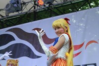 セーラーヴィーナス役の坂田しおり。