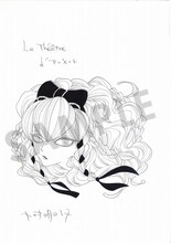 中村明日美子描き下ろし原画のサンプル。