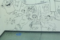 藤田和日郎による「うしおととら」のラクガキ。