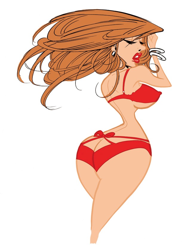 「もて介」のカット。