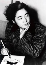 「サザエさん」原作者の長谷川町子。 (c)長谷川町子美術館