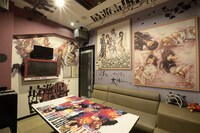 「最遊記RELOAD BLAST」のカラオケルーム。