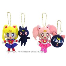 「つなげてマスコットセット」各1890円。縦約11cm。(c)Naoko Takeuchi(c)武内直子・PNP・東映アニメーション