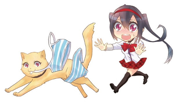「にゃんブラキャンペーン」カット