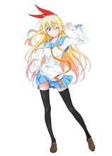 アニメ「ニセコイ」より、桐崎千棘。(c)古味直志／集英社・アニプレックス・シャフト・MBS