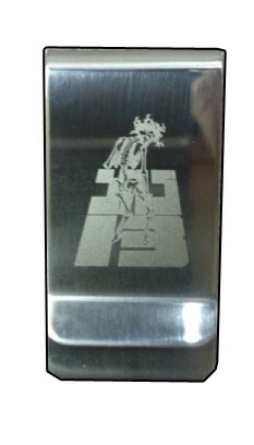 「ゴルゴ13」のマネークリップ。