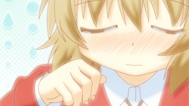 PVより、ゆの。こぼれる涙を何度も拭う。(c)蒼樹うめ・芳文社／ひだまり荘管理組合