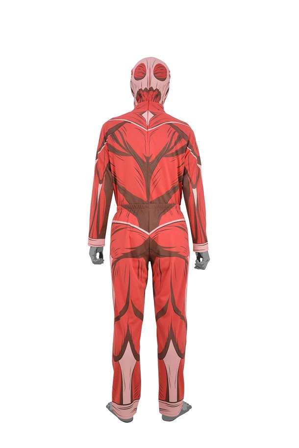 超大型巨人コスチュームセットの背面。(c)諫山創・講談社／「進撃の巨人」製作委員会