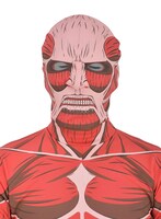 超大型巨人コスチュームセットの前面。(c)諫山創・講談社／「進撃の巨人」製作委員会