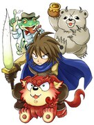 柴田亜美、神バハ2周年に「4コマのバハムート特別編」